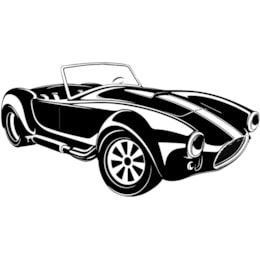 Adesivo Decorativo de Parede Shelby Cobra (115x60cm) Adesivo Decorativo de Parede Shelby Cobra (115x60cm)