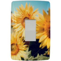 Adesivo Decorativo Para Interruptor Floral Girassois (15x10cm) Adesivo Decorativo Para Interruptor Floral Girassois (15x10cm)