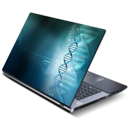 Adesivo Skin Para Notebook de 14" à 17" Polegadas Abstrato DNA Adesivo Skin Para Notebook de 14" à 17" Polegadas Abstrato DNA
