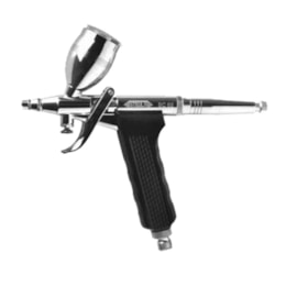 Aerógrafo Profissional Dupla Ação Bico 0,5mm BC 66-05 Steula Aerógrafo Profissional Dupla Ação Bico 0,5mm BC 66-05 Steula