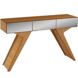 Aparador 1 Gaveta com Espelho 100% MDF - Dalla Costa Aparador 1 Gaveta com Espelho 100% MDF - Dalla Costa