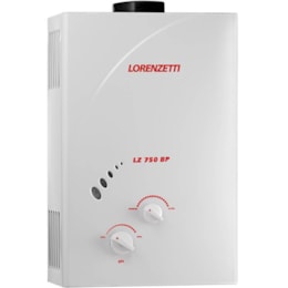 Aquecedor a Gás LZ750PB GLP Exaustão Natural - Lorenzetti Aquecedor a Gás LZ750PB GLP Exaustão Natural - Lorenzetti
