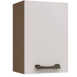 Armário Aéreo 40cm 1 Porta D732 Nature/Branco Kappesberg Armário Aéreo 40cm 1 Porta D732 Nature/Branco Kappesberg
