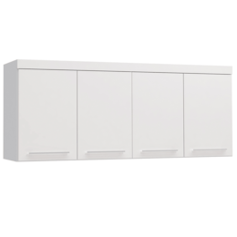 Armário Aéreo Modulado 1749Mm 4 Portas Branco A545 - Kappesberg Armário Aéreo Modulado 1749Mm 4 Portas Branco A545 - Kappesberg
