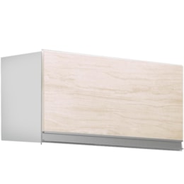 Armário de Geladeira Dália 1 Porta Branco - CHF Móveis Armário de Geladeira Dália 1 Porta Branco - CHF Móveis