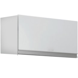 Armário de Geladeira Village/Ebano/Charme 1 Porta Branco - CHF Móveis Armário de Geladeira Village/Ebano/Charme 1 Porta Branco - CHF Móveis