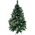Árvore De Natal Decorada Alpina Nevada Pinheiro Verde 180cm 660 Galhos - Magizi