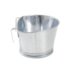 Balde Para Bezerro Sem Mamadeira 5l Galvanizado - Eliza Balde Para Bezerro Sem Mamadeira 5l Galvanizado - Eliza