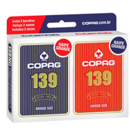 Baralho COPAG 139 cartucho Duplo Baralho COPAG 139 cartucho Duplo