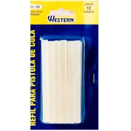 Bastao Para Pistola de Cola Quente 12 mm, (1/2) Western Bastao Para Pistola de Cola Quente 12 mm, (1/2) Western