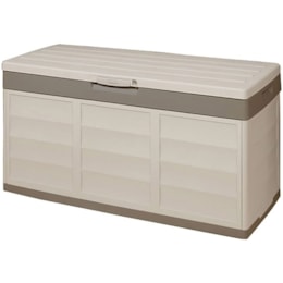 Baú Plástico Marrom/Bege (53x120x61cm) Pack & Go - Keter Baú Plástico Marrom/Bege (53x120x61cm) Pack & Go - Keter