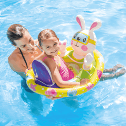 Boia Inflável Infantil Coelho Minha Primeira Bóia - Intex Boia Inflável Infantil Coelho Minha Primeira Bóia - Intex