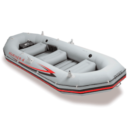 Bote Barco Inflável Mariner 4 Com 2 Remos - Intex Bote Barco Inflável Mariner 4 Com 2 Remos - Intex