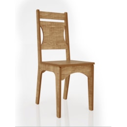 Cadeira Alta 18Mm Assento E Encosto Mdf Rustico/Rustico Cadeira Alta 18Mm Assento E Encosto Mdf Rustico/Rustico