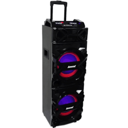 Caixa de Som Amplificada Portátil BLUETOOTH/MP3/RADIOFM/USB/SD/AUX ACA750 Turbo Bivolt 750w - Amvox Caixa de Som Amplificada Portátil BLUETOOTH/MP3/RADIOFM/USB/SD/AUX ACA750 Turbo Bivolt 750w - Amvox