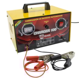Carregador de Bateria Charger 100 - V8 BR Carregador de Bateria Charger 100 - V8 BR