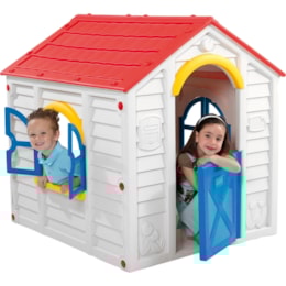 Casinha de Montar Infantil Rancho Branco - Keter Casinha de Montar Infantil Rancho Branco - Keter
