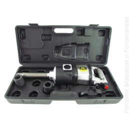Chave de Impacto 1 Pesada Eixo Longo 300Kgs Maleta EDA Chave de Impacto 1 Pesada Eixo Longo 300Kgs Maleta EDA