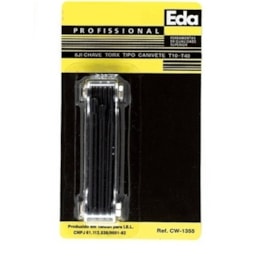 Chave Torx Tipo Canivete T-10 a T-40 8 Peças Chave Torx Tipo Canivete T-10 a T-40 8 Peças