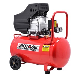 Compressor De Ar 2,5hp MAM-10 / 50 Litros 120lbs Bivolt Monofásico - Motomil