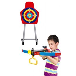 Conjunto Arco E Flecha Infantil Crossbow Infravermelho Com Super Alvo Bel Fix
