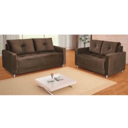 Conjunto Sofa Lavras 2 e 3 Lugares - Triunfo Conjunto Sofa Lavras 2 e 3 Lugares - Triunfo