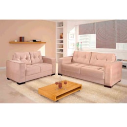 Conjunto Sofa Milao Bege Claro - Triunfo Conjunto Sofa Milao Bege Claro - Triunfo
