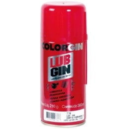 Desengripante Anti-ferrugem Lub Gin 300 ML Colorgin Desengripante Anti-ferrugem Lub Gin 300 ML Colorgin