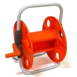 Enrolador de Mangueira com Manivela e Suporte de Alumínio Strong Enrolador de Mangueira com Manivela e Suporte de Alumínio Strong