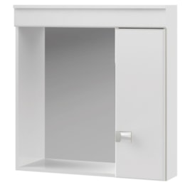 Espelheira Elegance 60x60 cm Branco - MGM Espelheira Elegance 60x60 cm Branco - MGM