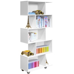 Estante Livreiro Vertical Branca - Tigus Baby Estante Livreiro Vertical Branca - Tigus Baby