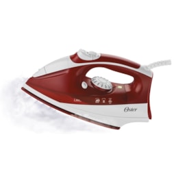 Ferro De Passar 6201 a Vapor Ultra Care Vermelho Branco - Oster Ferro De Passar 6201 a Vapor Ultra Care Vermelho Branco - Oster