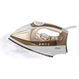 Ferro De Passar 6206 a Vapor Ultra Care Dourado Branco - Oster Ferro De Passar 6206 a Vapor Ultra Care Dourado Branco - Oster