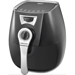 Fritadeira sem óleo Light Fry 110V Preta - Suggar Fritadeira sem óleo Light Fry 110V Preta - Suggar
