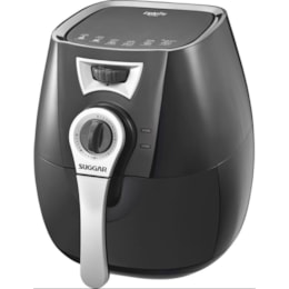 Fritadeira sem óleo Light Fry 220V Preta - Suggar Fritadeira sem óleo Light Fry 220V Preta - Suggar