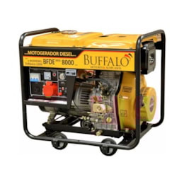 Gerador De Energia Diesel BFDE 8000 6,5KVA 220v Trifásico Buffalo Gerador De Energia Diesel BFDE 8000 6,5KVA 220v Trifásico Buffalo