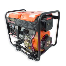 Gerador VGE6000D a Diesel 4T 418CC 10HP 6000W Bivolt Partida Elétrica - Vulcan Equipamentos Gerador VGE6000D a Diesel 4T 418CC 10HP 6000W Bivolt Partida Elétrica - Vulcan Equipamentos