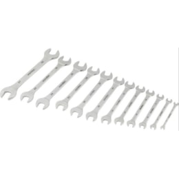 Jogo Chave Fixa 6-32mm Cromo Vanádio Cromada Com 12 Peças Estojo Lona - Jogo - Vonder Jogo Chave Fixa 6-32mm Cromo Vanádio Cromada Com 12 Peças Estojo Lona - Jogo - Vonder