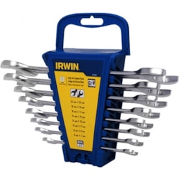 Jogo de Chave de Boca 8 Peças Cr-V 1879260 Irwin Jogo de Chave de Boca 8 Peças Cr-V 1879260 Irwin