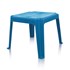 Kit 1 Mesa 45x45cm e 4 Cadeiras Decoradas Teddy Infantil Azul
