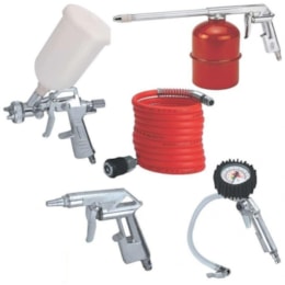 Kit de Pintura 5 peças para Compressor Einhell Kit de Pintura 5 peças para Compressor Einhell
