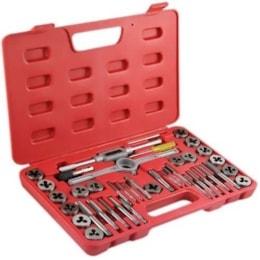 Macho & Tarracha Maleta Jogo 40 Peças Série Ouro-LEEE TOOLS Macho & Tarracha Maleta Jogo 40 Peças Série Ouro-LEEE TOOLS