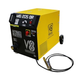 Máquina de Solda MIG 205BR 60hz Monofásico - V8 Brasil Máquina de Solda MIG 205BR 60hz Monofásico - V8 Brasil