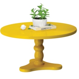 Mesa Centro Intense Amarelo - Patrimar Mesa Centro Intense Amarelo - Patrimar