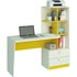 Mesa Para Computador Elisa Branco/Amarelo