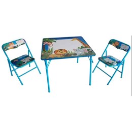 Mesa Pedagógica Infantil com 2 Cadeiras Bichinhos - Antares