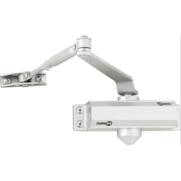 Mola Aérea Hidraulica P/ Portas - 45kg Prata Nove54 Mola Aérea Hidraulica P/ Portas - 45kg Prata Nove54