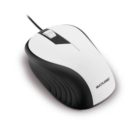 Mouse Emborrachado Usb 1200Dpi - Multilaser Mo224 Mouse Emborrachado Usb 1200Dpi - Multilaser Mo224