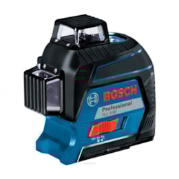 Nível a Laser Automático Bosch GLL 3-80 P com Base Magnética Alcance 40m Nível a Laser Automático Bosch GLL 3-80 P com Base Magnética Alcance 40m