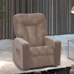 Poltrona do Papai Reclinável Pallas MX5 - Matrix Bege Poltrona do Papai Reclinável Pallas MX5 - Matrix Bege